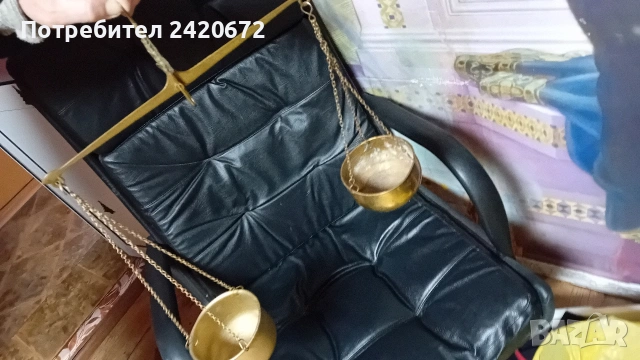 месингов  кантар везна, снимка 6 - Декорация за дома - 52985410