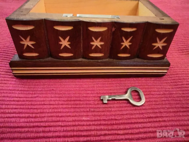 Стара сувенирна кутия за бижута Будапеща. , снимка 2 - Колекции - 50268363