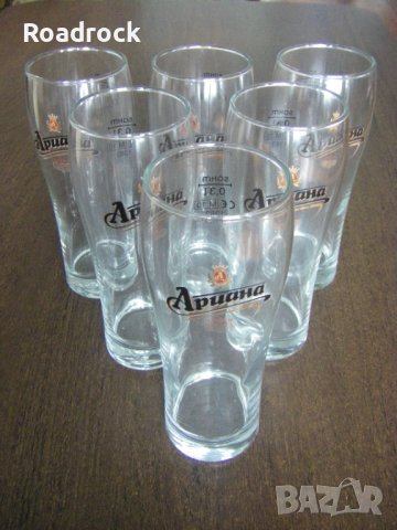 Комплекти бирени чаши по 6 бр. Ариана и Schofferhofer, снимка 3 - Чаши - 44342122