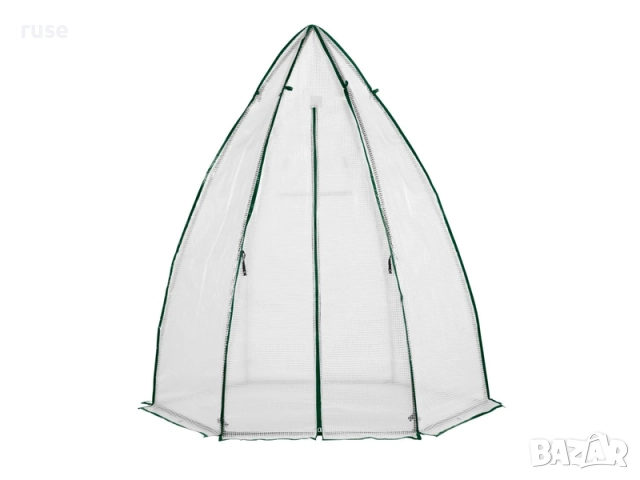 НОВИ! Parkside Парник Оранжерия 160 x 160 x 180 cm, снимка 4 - Оранжерии - 52405104