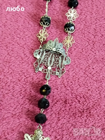 КРЪСТ ФИЛИГРАН 18-19 Век, снимка 11 - Антикварни и старинни предмети - 52184241