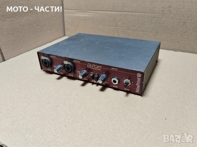 Немски DI-PORT MINDPRINT 24'Битов Стерео Аналогов Цифров Конвертор Предусилвател. 