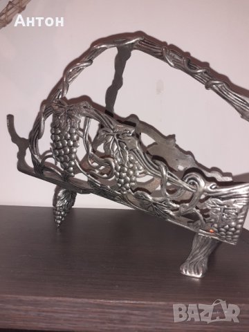 Стойка за Вино Масивна Посребрена, 45 лв, снимка 5 - Декорация за дома - 34211346