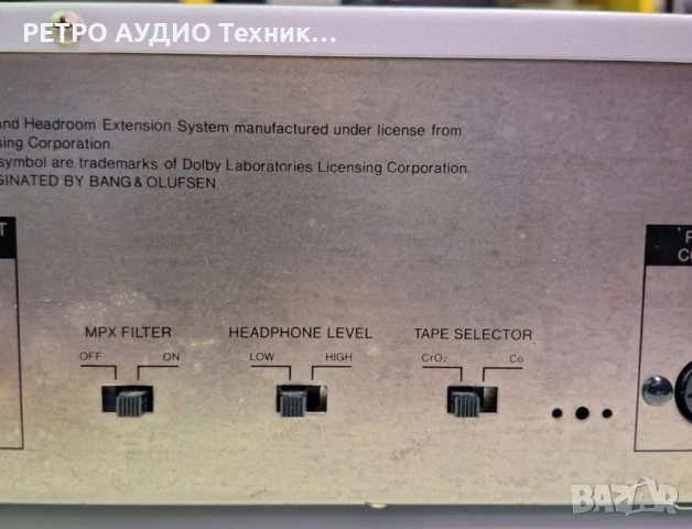 3 head касетен дек -  легендарното "пиано" на Aiwa, mod. F660

, снимка 17 - Декове - 50469021