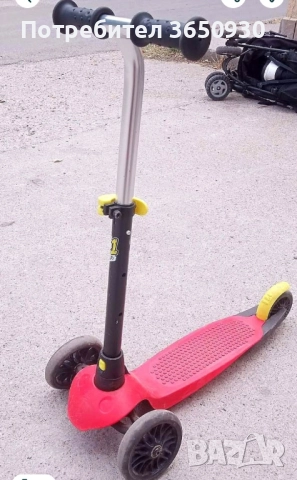 Детска тротинетка Декатлон , снимка 3 - Детски велосипеди, триколки и коли - 51611399