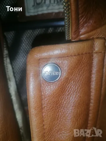 Ново Мъжко Яке Изцяло от Естествена Кожа L, снимка 10 - Якета - 49734702