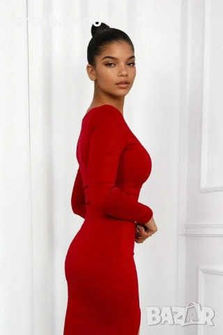 Дамска миди рокля Sophie, 3цвята , снимка 10 - Рокли - 52229714