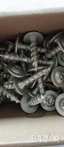 Винтове с широка периферия за дърво,дървени конструкции,огради , навеси8х40– 50бр бр., снимка 2 - Железария - 51405983