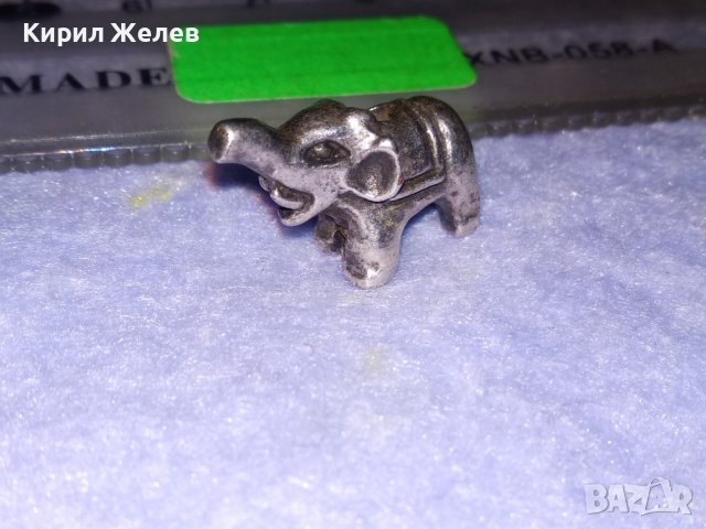 СТАРО СРЕБЪРНО СЛОНЧЕ ВИСУЛКА ЕЛЕМЕНТ от КОЛИЕ АРТ НАНИЗ ВИСОКА ПРОБА СРЕБРО 35518, снимка 14 - Антикварни и старинни предмети - 39298778