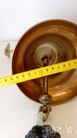 Корабна камбана, снимка 4 - Антикварни и старинни предмети - 52494985