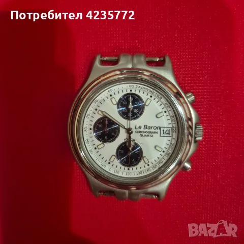 Кварцов мъжки хронограф. 