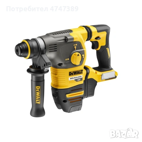 Акумулаторен перфоратор DeWALT DCH323NT FLEXVOLT 54 V, снимка 2 - Други инструменти - 53677246
