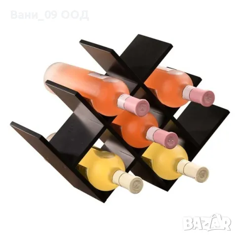 Поставка за вино с модерен дизайн , снимка 2 - Други стоки за дома - 47739998