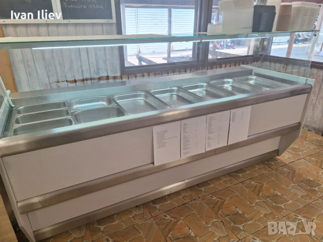 Топла витрина за храна