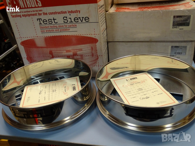 Лабораторно сито CONTROLS Test Sieve model 15, снимка 5 - Други машини и части - 36375281