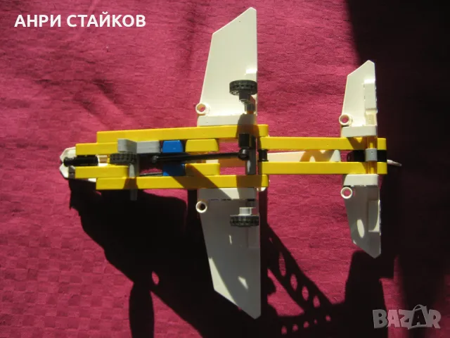 LEGO TECHNIC:реактивен самолет, снимка 7 - Конструктори - 48396627