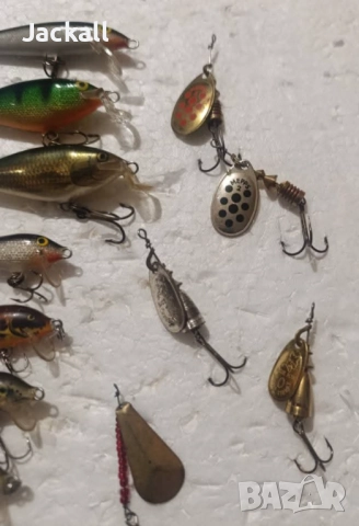 Воблер Rapala, dam, mepps, блесна blue Fox кефал, костур, пъстърва trout спининг, снимка 7 - Стръв и захранки - 52903721