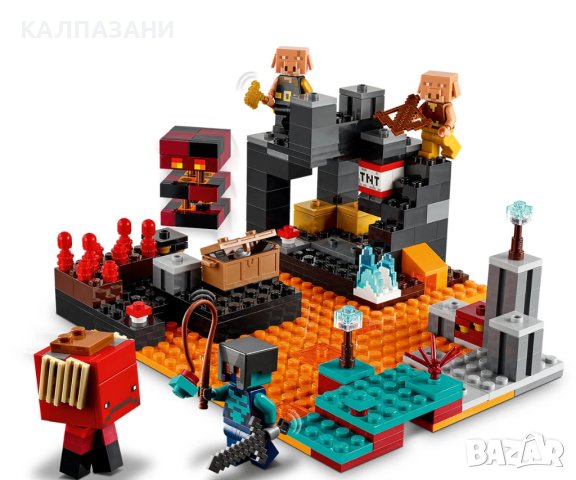 LEGO® Minecraft™ 21185 - Бастион в Ада, снимка 5 - Конструктори - 42551684