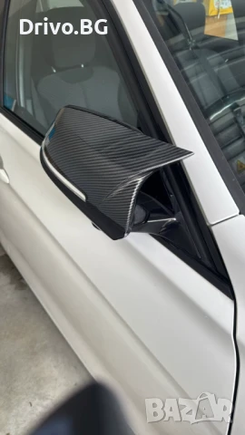 Карбонови Batman Капаци за Огледала на BMW F20 F21 F22 F30 F32 F33 F36, снимка 5 - Части - 51361294