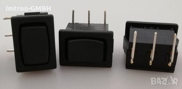 БУТОН PVC- незадържащ с две положения / 5А