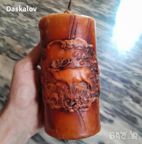 Продавам декоративна ловна свещ, снимка 5 - Декорация за дома - 41345855