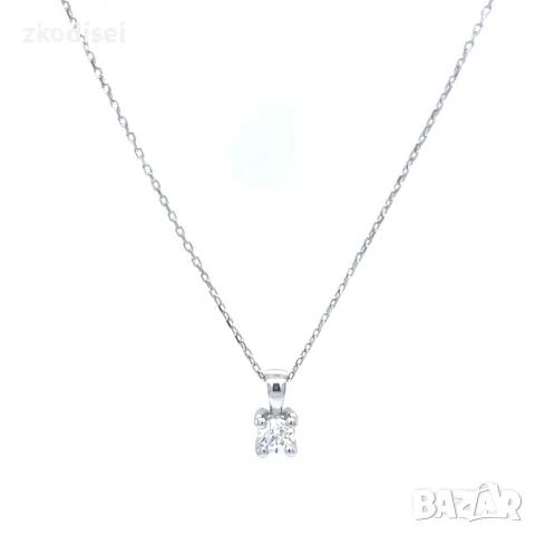 Златнo колие с диаманти 0,17Ct. чистота:SI 50см. модел:42920-1