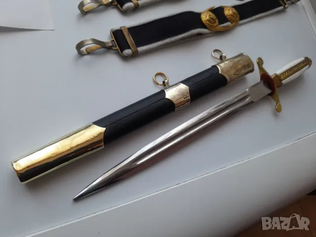 Кортик на Военноморския флот 1 обр.1951г., снимка 7 - Колекции - 48628395