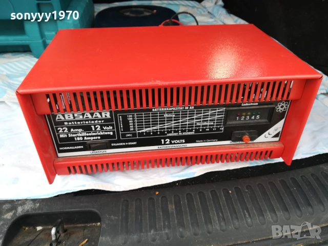 ABSAAR 22A-12V CHARGER-ВНОС SWISS 1810252258, снимка 3 - Аксесоари и консумативи - 52102338