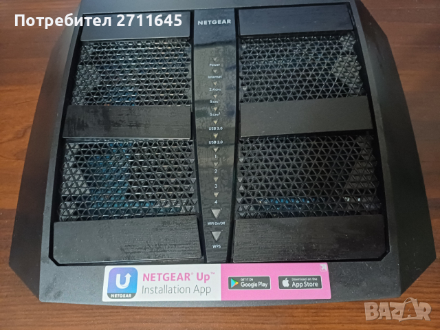 Netgear X6S R8000P, WiFi tri band, 2.4 and 5 Ghz, VPN, перфектен, снимка 5 - Рутери - 44217597