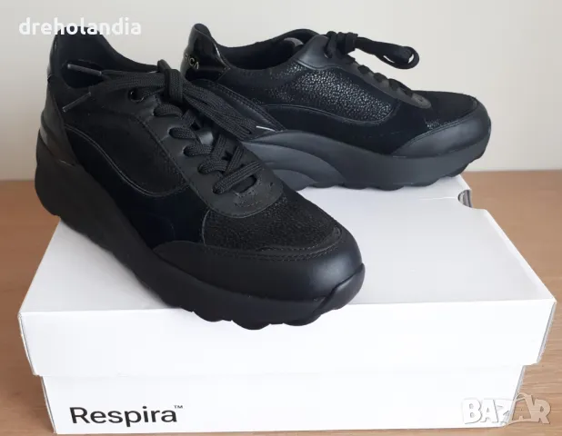 Сникърси D Spherica черен - 38 номер, снимка 2 - Маратонки - 49506043