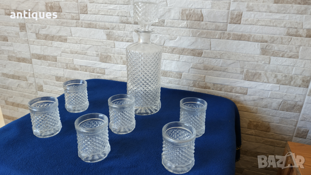 Чисто нов сервиз за вино - 7 части - Завод Китка, снимка 4 - Сервизи - 36345107