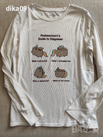 Pusheen нова блузка 158, снимка 2 - Детски Блузи и туники - 40975622