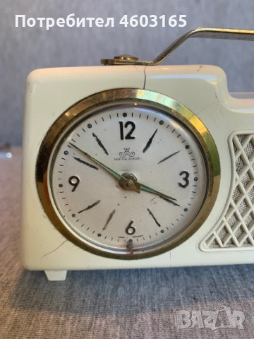 будилник meister anker  сигнален, снимка 2 - Антикварни и старинни предмети - 52109080