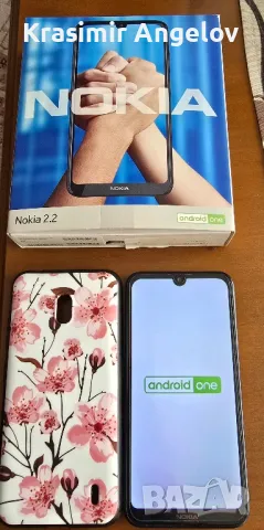 Продавам Nokia 2.2 16/2 GB за части, здрав дисплей