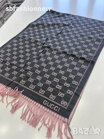 Louis Vuitton Gucci кашмирени шалове, снимка 10 - Шалове - 56116193