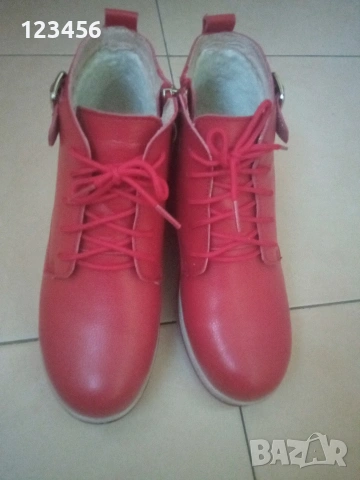 Боти от естествена кожа 