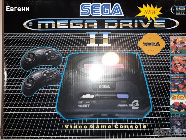 Sega Mega Drive II Сега Мега Драйв II, снимка 2 - Други игри и конзоли - 38924002