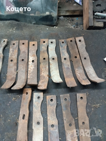 Чапи за мотофреза - 23 броя, снимка 4 - Резервни части за машини - 52392900