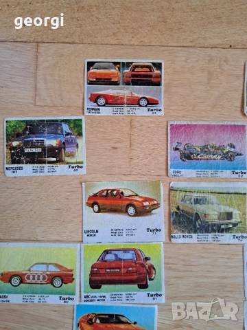 картинки от дъвки Турбо 29/6, снимка 2 - Колекции - 52809984