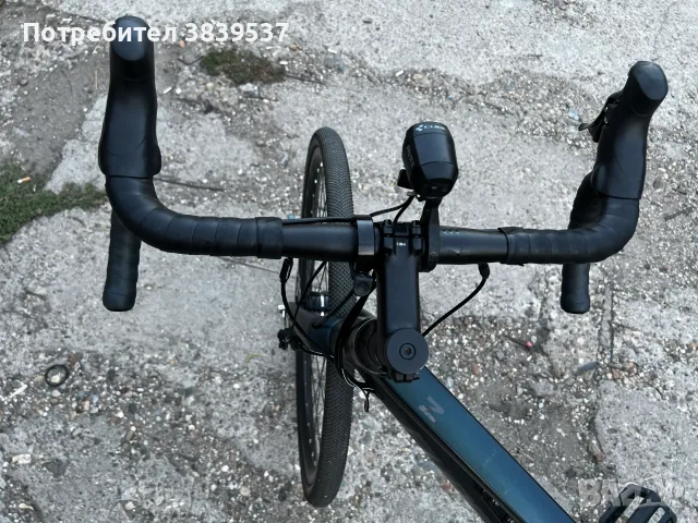 Gravel велосипед CUBE Nuroad FE 2023 (Dark Blue) – Динамо осветление & Заден багажник, М размер, снимка 12 - Велосипеди - 55891865