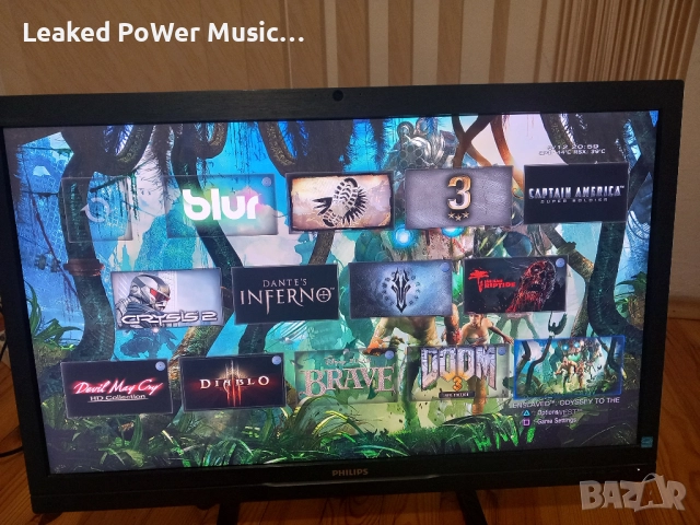 PS3 Slim 320GB Хакнат + игри, снимка 3 - PlayStation конзоли - 52697728