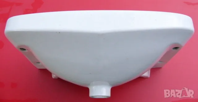 Оригинал Българска МИВКА 56x46x27 см Фаянс Умивалник Керамика за Тоалетна Баня УНИКАТ 1967г. БАРТЕР, снимка 3 - Мивки - 47842114