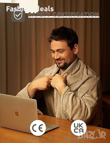 Ново Електрическо одеяло 4 нива на отопление 8 часа автоматично изключване, снимка 2 - Други стоки за дома - 42019739