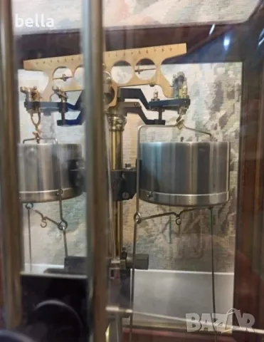 Аналитична немска стара фирмена везна Sartorius Werke Gottingen , снимка 9 - Антикварни и старинни предмети - 49290947