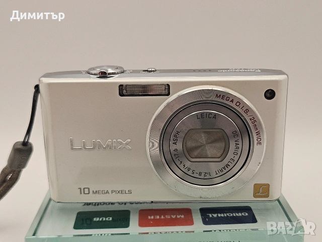 Panasonic Lumix Fx-35 фотоапарат дигитална камера digital photo camera 10mp