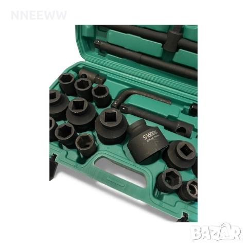 Гедоре камионджийско 26 части STAHLMAYER 21-65mm, ударни вложки CR-MO, снимка 4 - Аксесоари и консумативи - 52646782