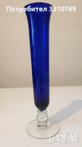 Красиви кристални вази Мурано в стил "Арт нуово"., снимка 4 - Вази - 52431929