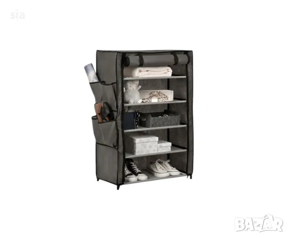 Гардероб за палатка, текстил, 60см, снимка 3 - Къмпинг мебели - 50123733