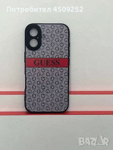 Калъф Guess iPhone 16 – оригинал, луксозен дизайн, снимка 1