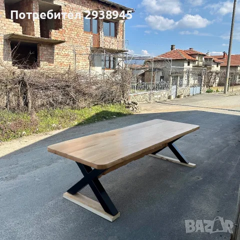Масивни холни маси от орех и други видове дървесина , снимка 10 - Маси - 55848178